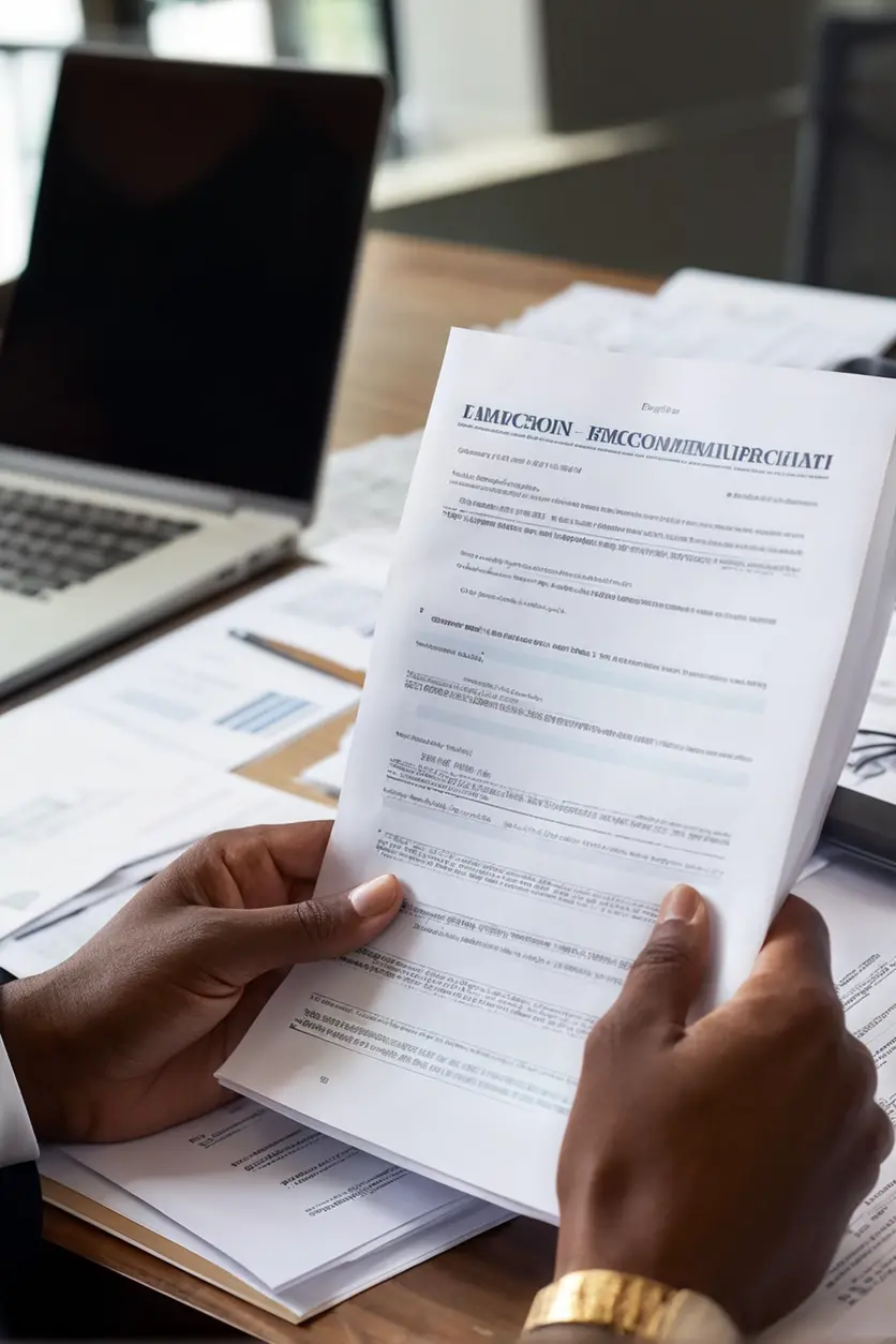 Consejos para contratar a un abogado de migración en México 3 Manos revisando documentos legales de migración