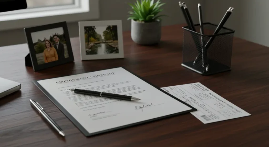 Documentos esenciales para solicitar una visa de trabajo en México.