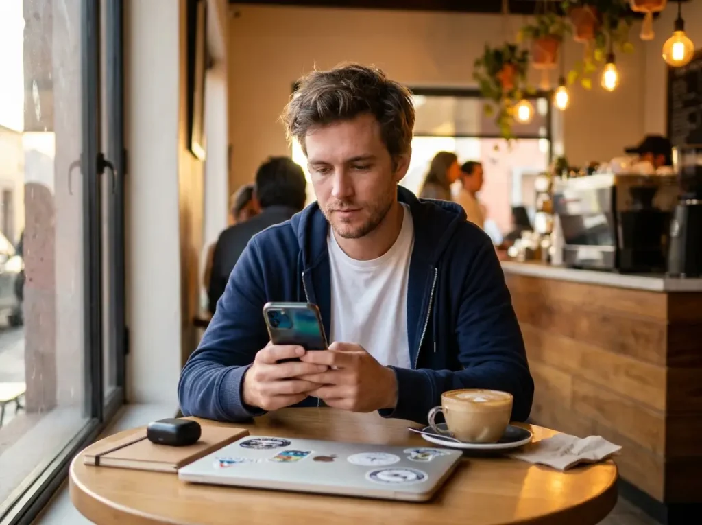 Cuenta de Banco de Residente Temporal sin que te Rechacen 7 Residente temporal usando app de banca digital como alternativa a la cuenta de banco tradicional