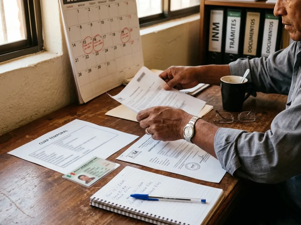 Por Qué Tu CURP de Residente Temporal No Se Tramita 4 Documentos de residencia temporal y calendario que marca la vigencia de la CURP de extranjero