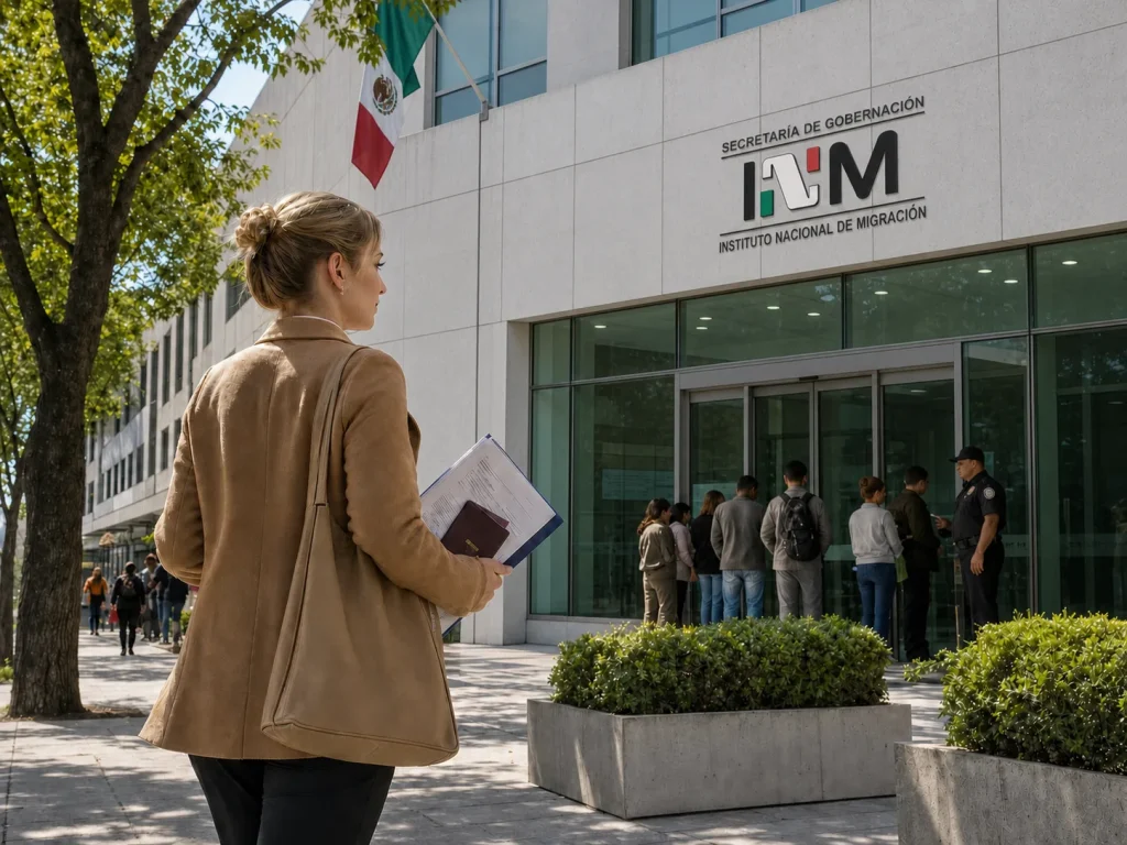 RIF vs RESICO ¿Cuál te Conviene Como Extranjero? 5 Fachada de delegación del INM donde el extranjero tramita la condición de estancia para poder facturar
