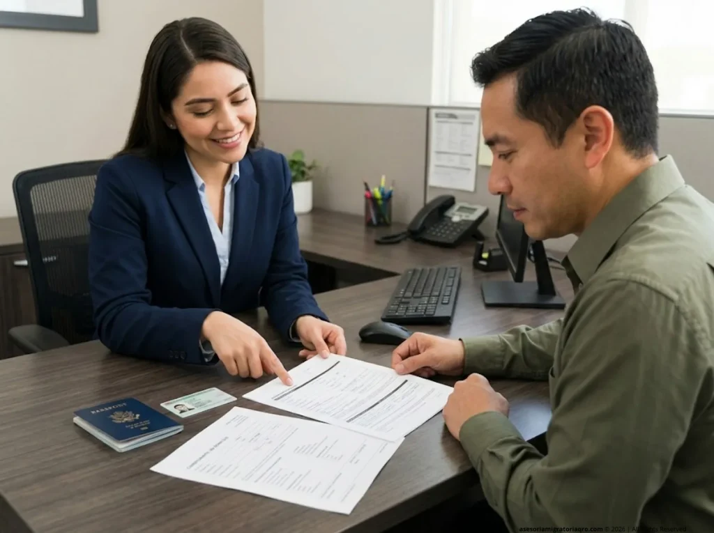Ejecutiva de seguros explica documentos requeridos a residente extranjero para contratar GMM en México