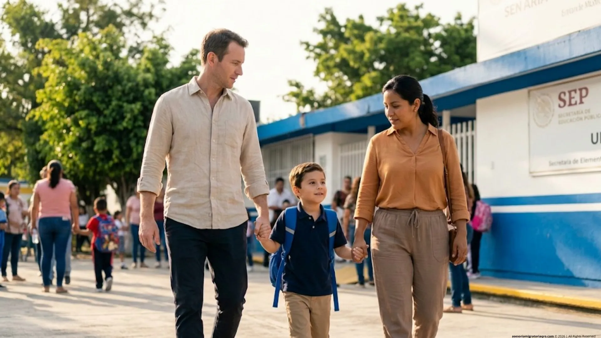 Hijos en Escuela Pública México Siendo Extranjero. Se Puede