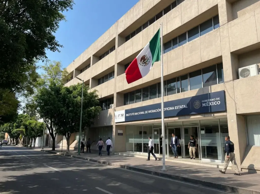 Oficina del Instituto Nacional de Migración en Querétaro para trámites migratorios
