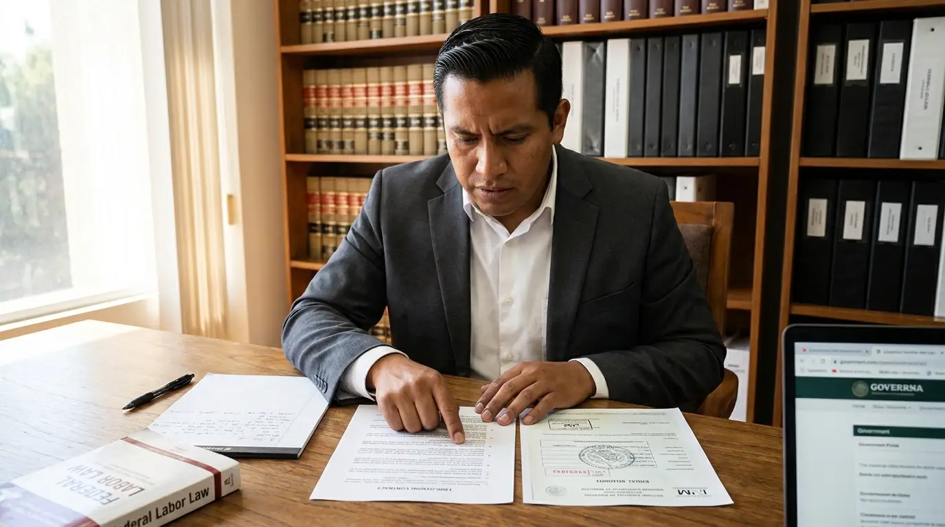 Contrato Laboral Compatible con Visa de Trabajo en México