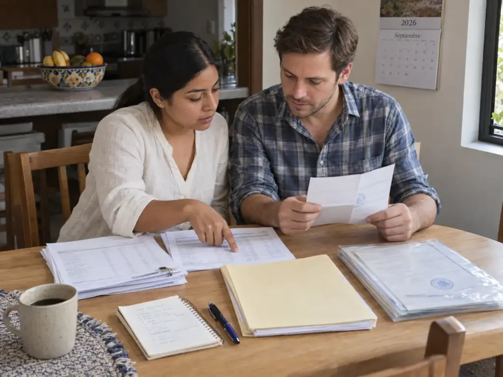 Pareja comparando las vías de regularización ante el INM y sus umbrales en UMAs